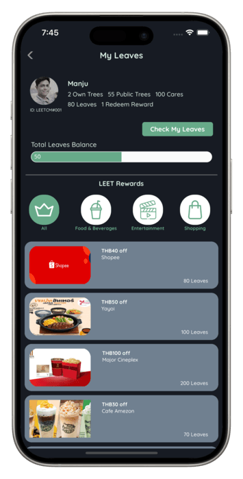 Leet Carbon screen 9